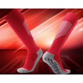 thumbnail image 3 of KAIYANG Calcetines de entrenamiento con almohadillas de goma antideslizantes para fútbol para adultos (azul cielo), 2 pares, 3 of 3