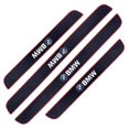 thumbnail image 1 of Car Door Sill Strips 4PCS Car Scuff Plate Protectors Sticker Car Adhesive Film for Door Sill Protection Car Door Sill Scuff Plate Soft Rubber PVC(BMW), 1 of 13