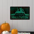thumbnail image 5 of Yhmxh Halloween Retro Tin Signs Vintage Metal Sign Iron Painting For Wall Decor Rook Art Vintage Rook Metal Tin Sign Fall Decor Black Rook Poster Halloween Wall Art (12x8x0.12in), 5 of 5