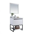 thumbnail image 3 of Laviva Alto 30" Wood Cabinet with Marble Countertop in White, 3 of 9