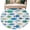 Pink, variant on Deep Green Fishes Round Rug 7ft Washable Circle Rugs Non Slip Cartoon Coastal Ocean Fish Striped Large Area Rug Indoor Floor Carpet for Bedroom Kitchen Living Room Home Office Dining Room Nursery