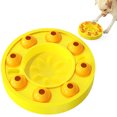 thumbnail image 3 of Puzle de juguete para perro plato giratorio alimentador lento juguete educativo Wdftyju interactivo con fugas tazón de comida para comer lentamente juego de entrenamiento para mascotas ga, 3 of 8