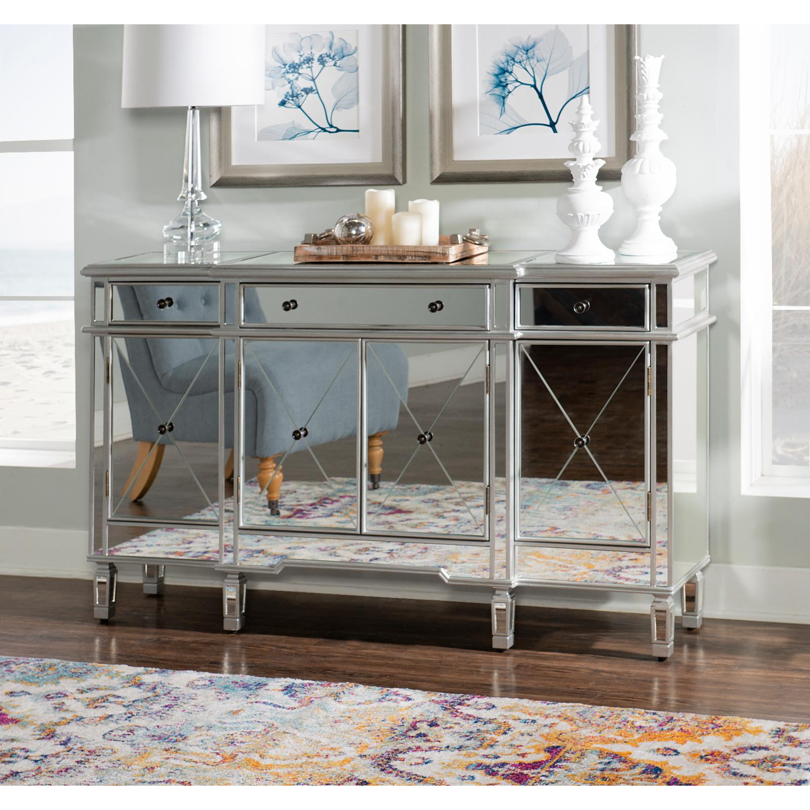 Powell Console Cabinet Mirror | Cabinets Matttroy