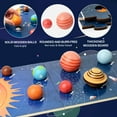 thumbnail image 2 of Placa modelo de madera del sistema solar Xylolin con planetas 3D para niños de 4 a 8 años, 2 of 7