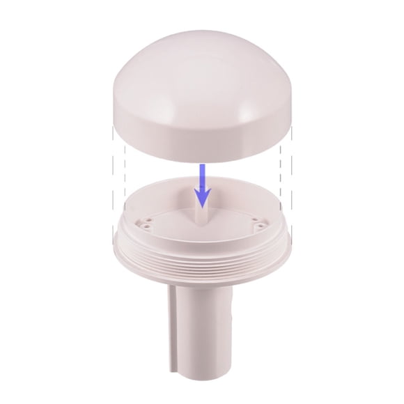 Lefu GPS navigation synchronization outdoor mushroom head antenna housing