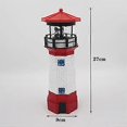 thumbnail image 2 of 2025 Suitable Solar Powered Lighthouse Nautical Scenic Cape Hatteras Lighthouse Statue LED Rotating Lighthouse, 2 of 3