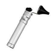 1pc Earwax Cleaning Aid Ear Checking Light USB Ear Picking Tool Ear Digging Flashlight for Home Hospital (Silver)