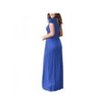 thumbnail image 3 of Women Short Sleeve Loose Plain Maxi Dresses Casual Long Dresses with Pockets&nbsp;Women's Clothing, 3 of 3