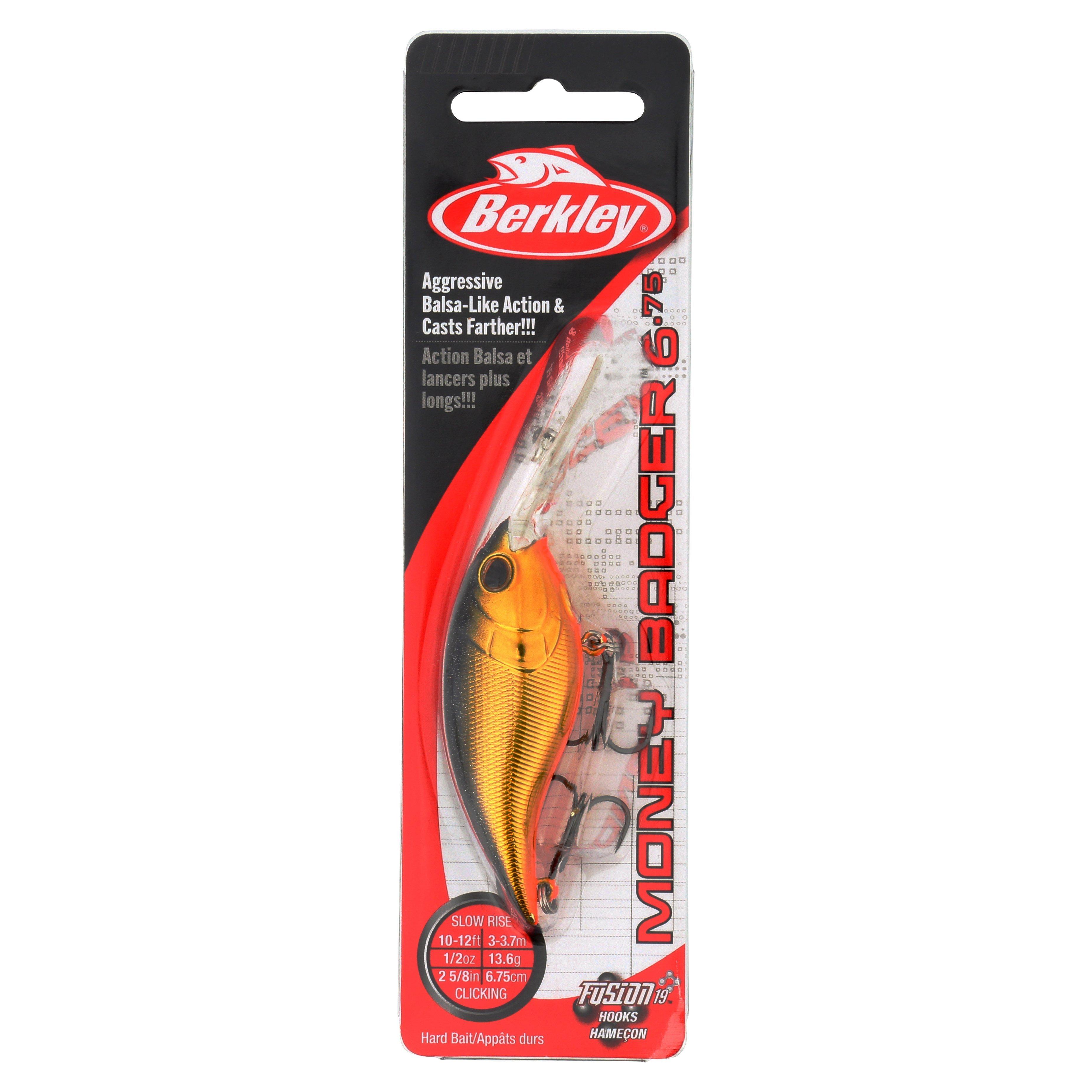 Berkley Money Badger, 6.75, Black Gold