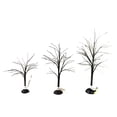 thumbnail image 3 of Department 56 Villages Black Bare Branch Trees Set/3 - 3 Trees 9.75 Inch, Paper - Halloween 4033851, 3 of 3