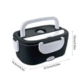 thumbnail image 3 of Suncoda Electric Lunch Boxes, Portable Electrics Lunch Box Car Household Stainless Steel Plastic Two in One Home Insulation Heating Lunch Box Frees Water Injection, 3 of 7