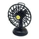 thumbnail image 2 of Ventilador de escritorio USB para casa de muñecas, escala 1:12, 1:6, velocidad ajustable, muebles para diorama Negro, 2 of 9