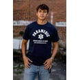 thumbnail image 4 of Paramedic Badass Life Saver EMT Plus Size Crewneck Graphic Tee Shirt Brisco Brands 2X, 4 of 5