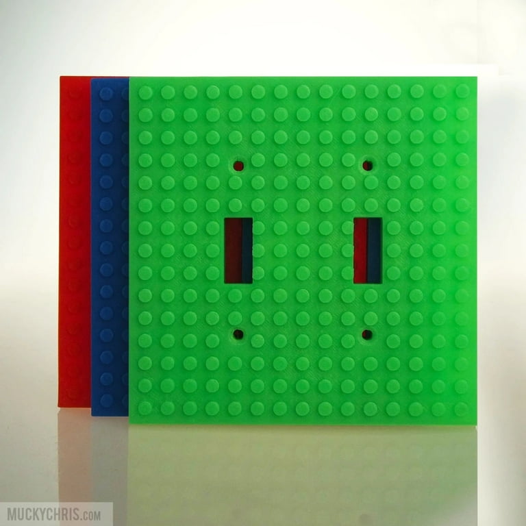 Lego Various Colors and Sizes Light Switch Cover Walmart