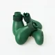thumbnail image 3 of 4 piezas de zapatos de lluvia para perros y mascotas, de silicona, antideslizantes, impermeables, transpirables, suministros para días lluviosos para perros pequeños, medianos y grandes, gatos, 3 of 5