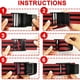 thumbnail image 4 of Bandas para glúteos, bandas de restricción del flujo sanguíneo para glúteos y caderas de mujeres, ajustables, color rojo, 5+3, 4 of 5