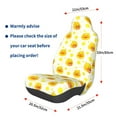 thumbnail image 3 of Fotbe Ducky Cartoon Funda para Asiento de Auto con Estampado – Impermeable y Antisudor – Ajuste Universal, Lavable a Máquina, Antideslizante (1 Pieza), 3 of 5
