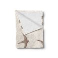 thumbnail image 2 of Birds Soft Flannel Fleece Throw Blanket, Flying Bird Swallow Vintage Design Illustration Springtime Wildlife Classic Art, Cozy Plush for Indoor and Outdoor Use, 70" x 90", Beige Brown, by Ambesonne, 2 of 5