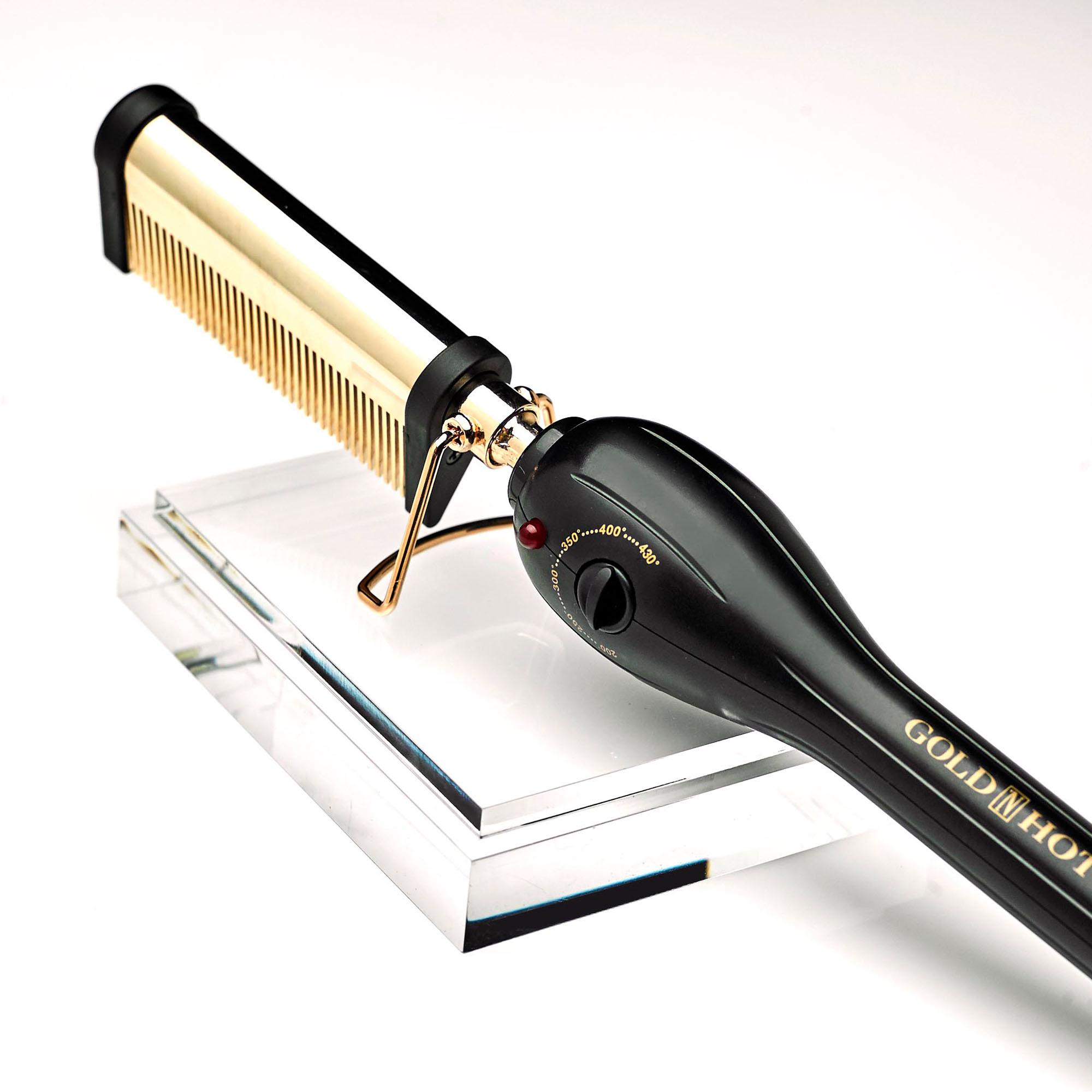 Gold N Hot 24K Gold Hair Straightening and Pressing Comb - image 5 of 6