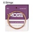 thumbnail image 1 of GLFILL 6 PCS/Set Professional Acoustic Guitar Strings Set Premium Universal Guitar Strings For Acoustic Folk Guitar Strings Set A, 1 of 9