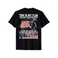 thumbnail image 1 of Camiseta patriótica "Defiende la libertad": camisa vintage de algodón con la bandera estadounidense, ideal para hombre, ideal como regalo., 1 of 6