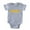Heather Grey, variant on CafePress - MUSTARD ROW - Cute Infant Baby Football Bodysuit