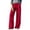 *2-Red, variant on VBVC No Boundarie Women's Drawstring Sweatpants,Summer Lightweight Yoga Joggers For Women,Ladies Wide Leg Pants with Pockets,Gray,S-2XL