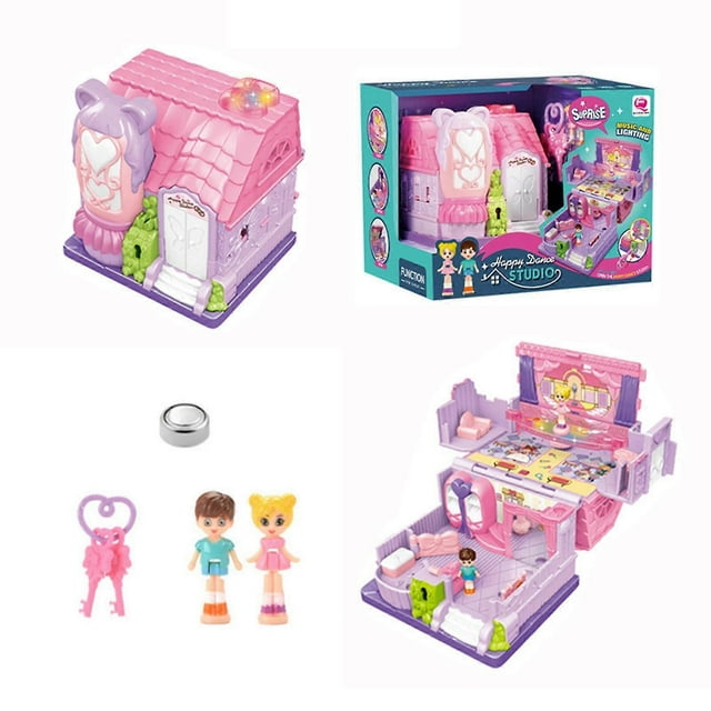 Girl Toy Doll Houses Furniture Playing Dollhouse Toys For Kids Boys And Girls 3-6 Years Gifts