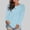 Light Blue plus size fall tops a1, variant on Women Plus Size Fall Winter Round Neck Long Sleeve Casual Basic Pullover Tops Loose Solid Tee Shirts Trendy Streetwear Fashion Clothes, Khaki S