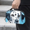 thumbnail image 2 of Spotted Dog Digital Bag Charger Case Cord Organizer for Travel Canvas Storage Box Small, 2 of 6