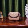 thumbnail image 4 of Bolso bandolera con diseño de cocodrilo, bolso de moda, bolsos de hombro de viaje para mujer (caqui), 4 of 8
