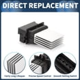 thumbnail image 3 of Resistor del motor del soplador HVAC Unique Bargains No.7701051272 para Renault Thalia I Sedán 1998-2016, 3 of 6