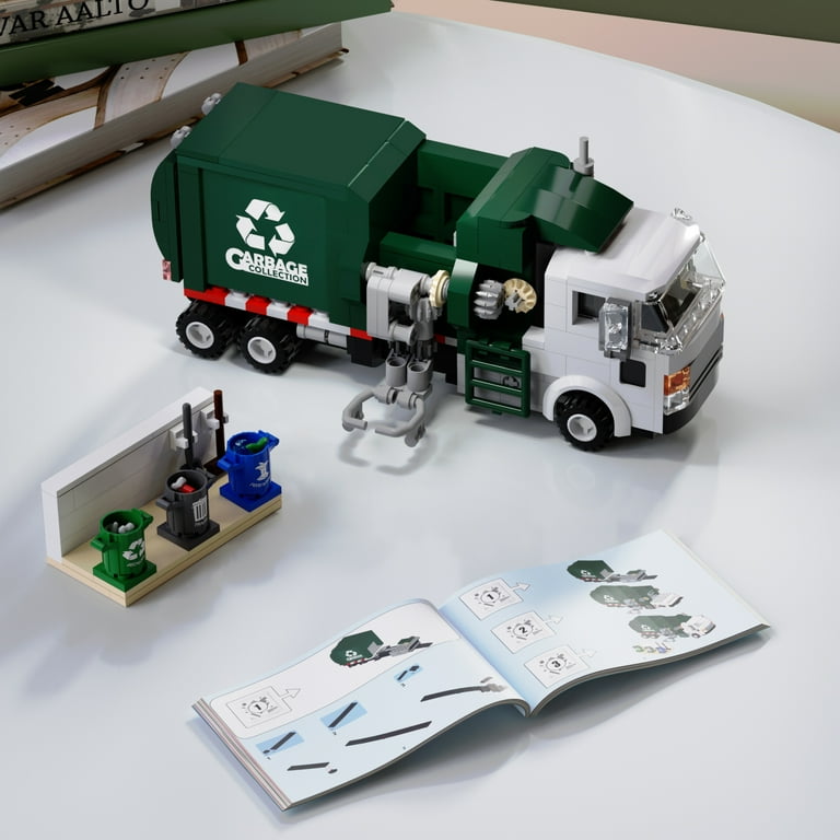 Lego city best sale trash truck