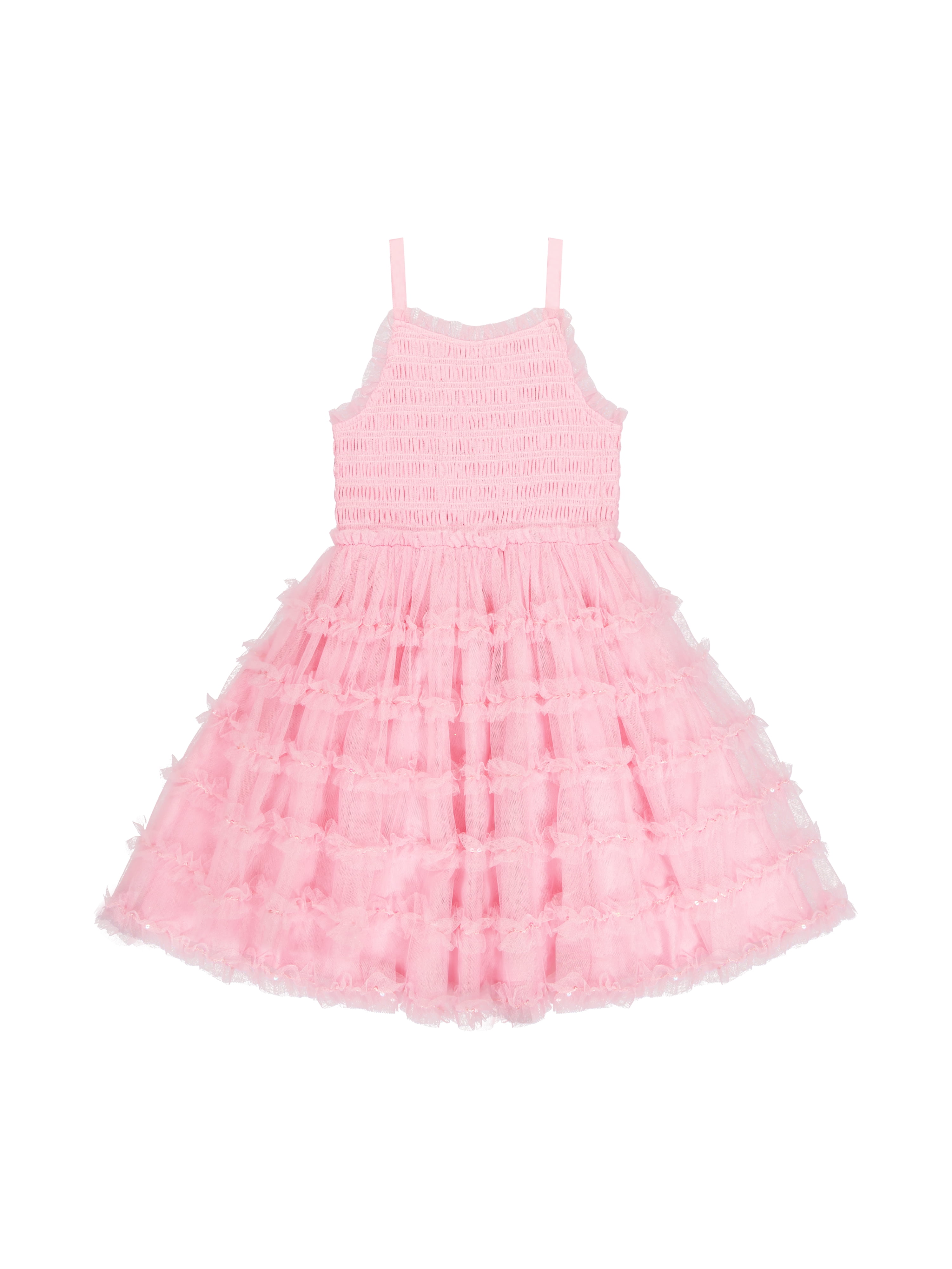 Kensie Girl Sleeveless Irridescent Glitter Mesh Dress, Sizes 4-16