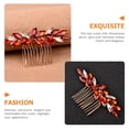 thumbnail image 4 of Wedding Crystal Hair Comb Bridal Hair Side Comb Bride Hair Accessory Hair Styling Tool, 4 of 8
