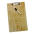 thumbnail image 2 of Portapapeles de baloncesto de borrado en para entrenadores, de doble , para alineación de artículos deportivos, herramienta de orientación y, 2 of 8
