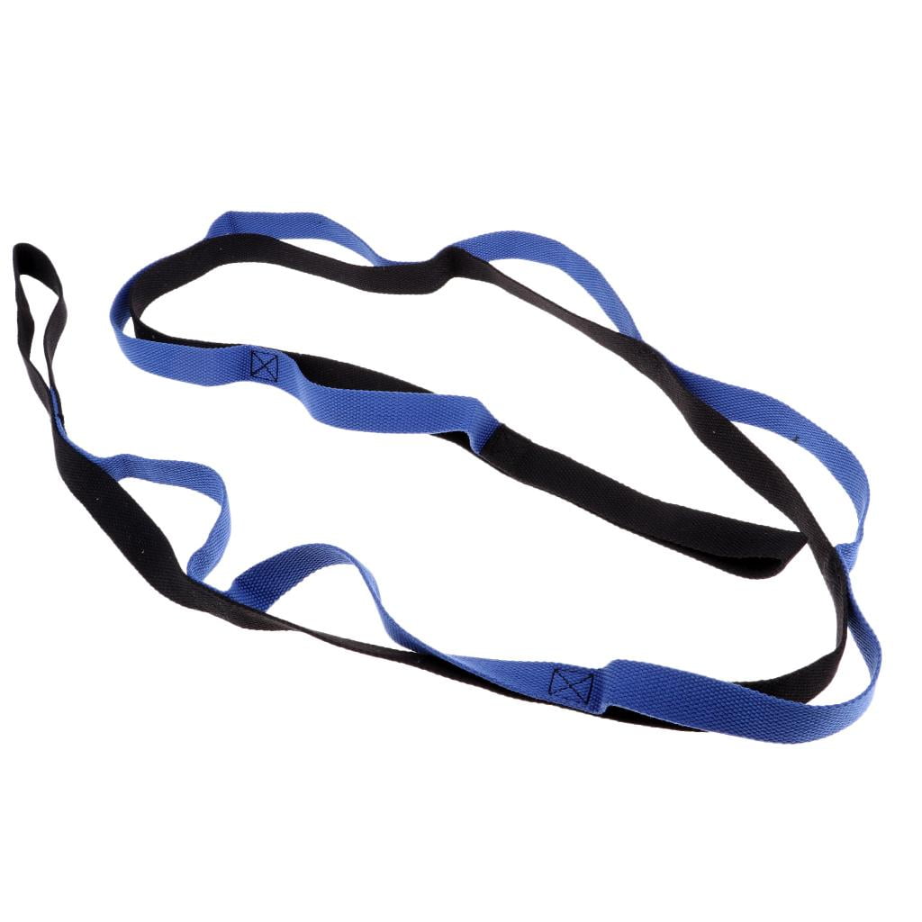 GARENDE 3xUltra-light Yoga Daisy Chain Rope Bandlet Rope Cord Strap 200cm Blue