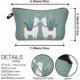 thumbnail image 2 of Small Makeup Bag Alpaca Liama Love Printed Cosmetic Bag for Purse Womens Pouch Organizer Bags for A Gift(51434), 2 of 4