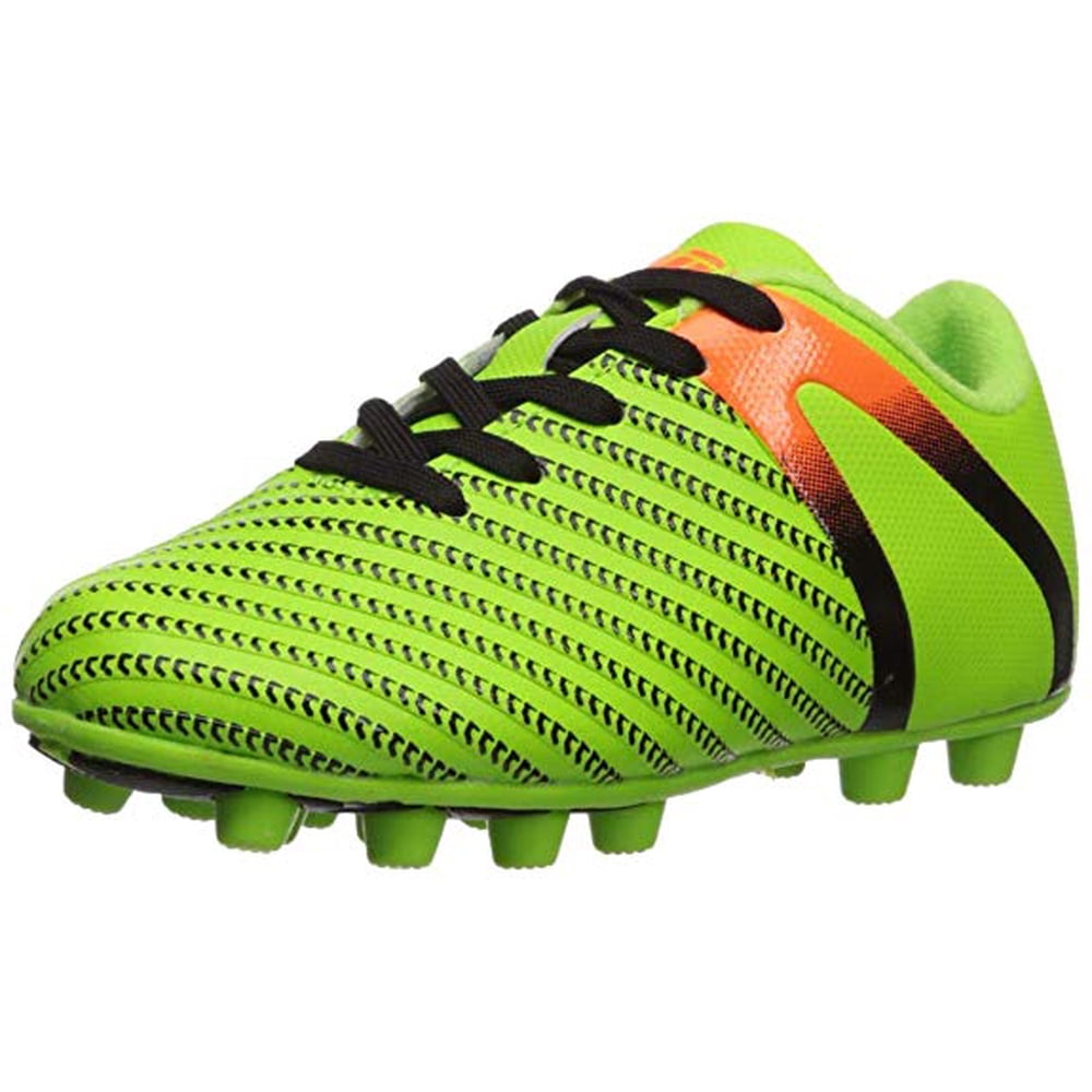 kids orange soccer cleats