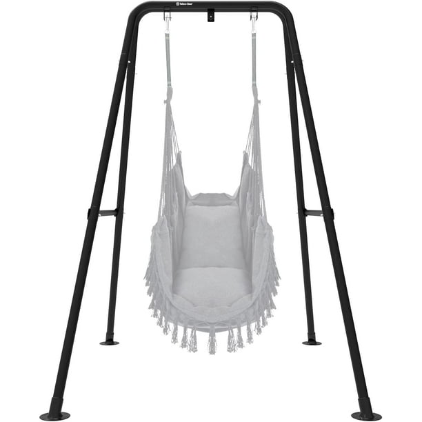 MOUTAL Swing Stand, Hammock Chair Stand Max Load 330lbs, Heavy Duty
