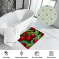 thumbnail image 3 of Cherry Polyester Non-Slip Machine Washable Floor Rug Indoor Rug - Best Office Mat at Amazon, 3 of 6