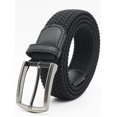 thumbnail image 1 of Cinturón elástico trenzado unisex cinturón de tela cinturón trenzado cinturón de golf, 1 of 5