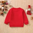 thumbnail image 7 of FDDMis Teacher Shirts Christmas Toddler Boy Christmas Sweatshirt Boys Long Sleeve Tshirts Kids Sweatshirt Toddler Boys Clothes Boy Toddler Clothes, Red 12-18 Months, 7 of 7