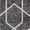 Charcoal Gray, variant on Unique Loom Eco Trellis Collection Area Rug - Mondo (2' 7" x 12' Runner Dusty Rose/Ivory)