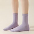 thumbnail image 4 of WAYUTE Womens Mid Calf Socks Bundle Pilling Breathable Wicking Control Solid Color Casual Crew Socks for Women Daily Wear, 4 of 4