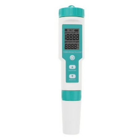 

Andoer Handheld Portable 7 In 1 Total Dissolved Solids EC ORP Salinity S.G Testing IP67 Waterproof ℃/℉ Units Conversion Automatic Compensation