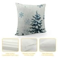 thumbnail image 4 of SHANXI Snow Pine Trees Pillow Covers - Throw Pillow Covers for Home Couch Christmas Holiday Decoration 12x12in, 4 of 5