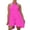 Hot Pink, variant on Aayomet Jumpsuit For Women Womens Jumpsuit Loose Casual Adjustable Spaghetti Straps Elastic Waist Pleated With Pockets,Hot Pink XXL