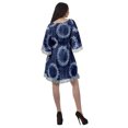 thumbnail image 4 of Moomaya Sorties de Plage Imprimées Femmes Grande Taille Robes d'Été pour Femmes Robe Courte, 4 of 6