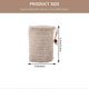 thumbnail image 2 of Plant Fiber Soap Bubble Bag for Bath Foaming with 6Pcs Convenient Storage Pouches, 2 of 4